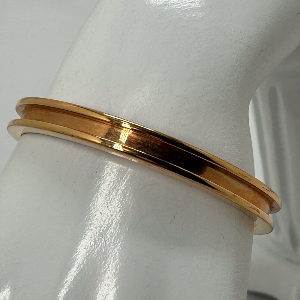 Vintage, MS, Sturdy Gold Cuff Bracelet, Great Quality